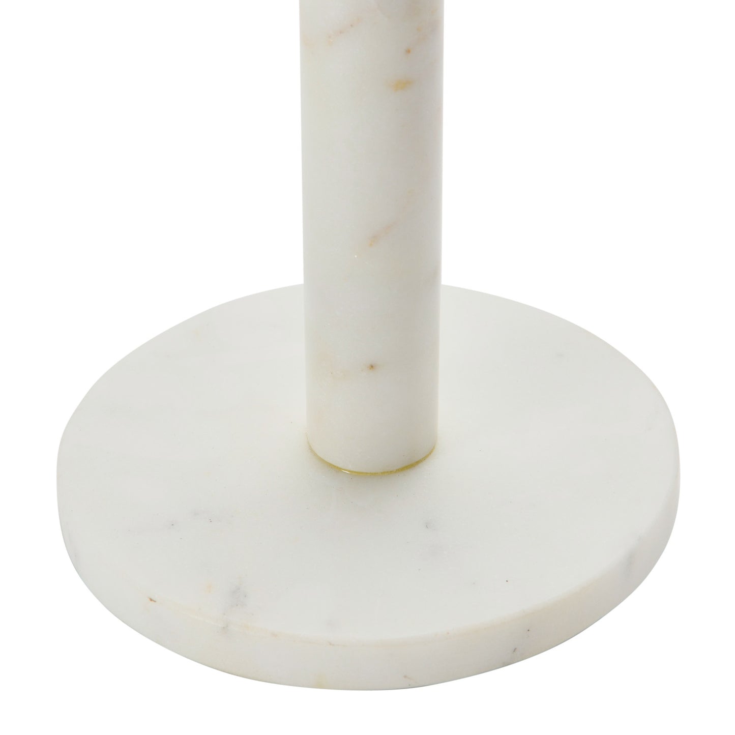 Marble Towel Holder With Brass Top
