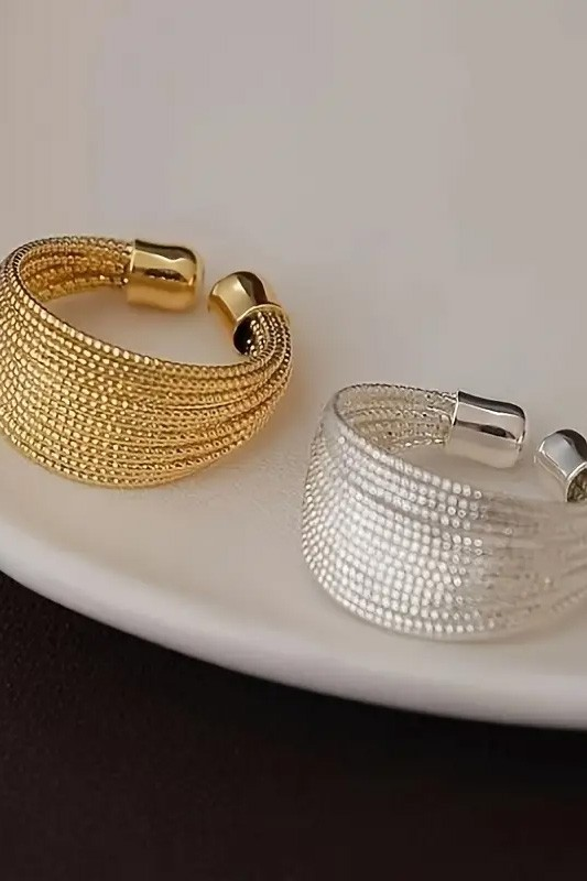 As They Are Adjustable Art Style Ring