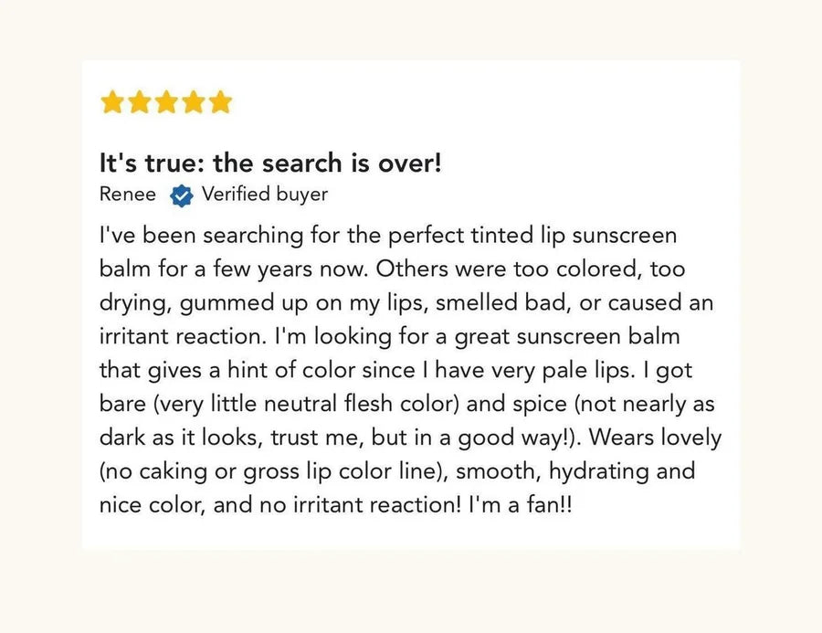 Hydrating Sheer Lip Balm Spf 30