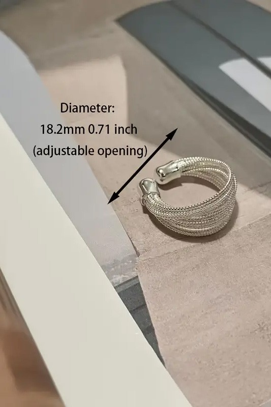 As They Are Adjustable Art Style Ring