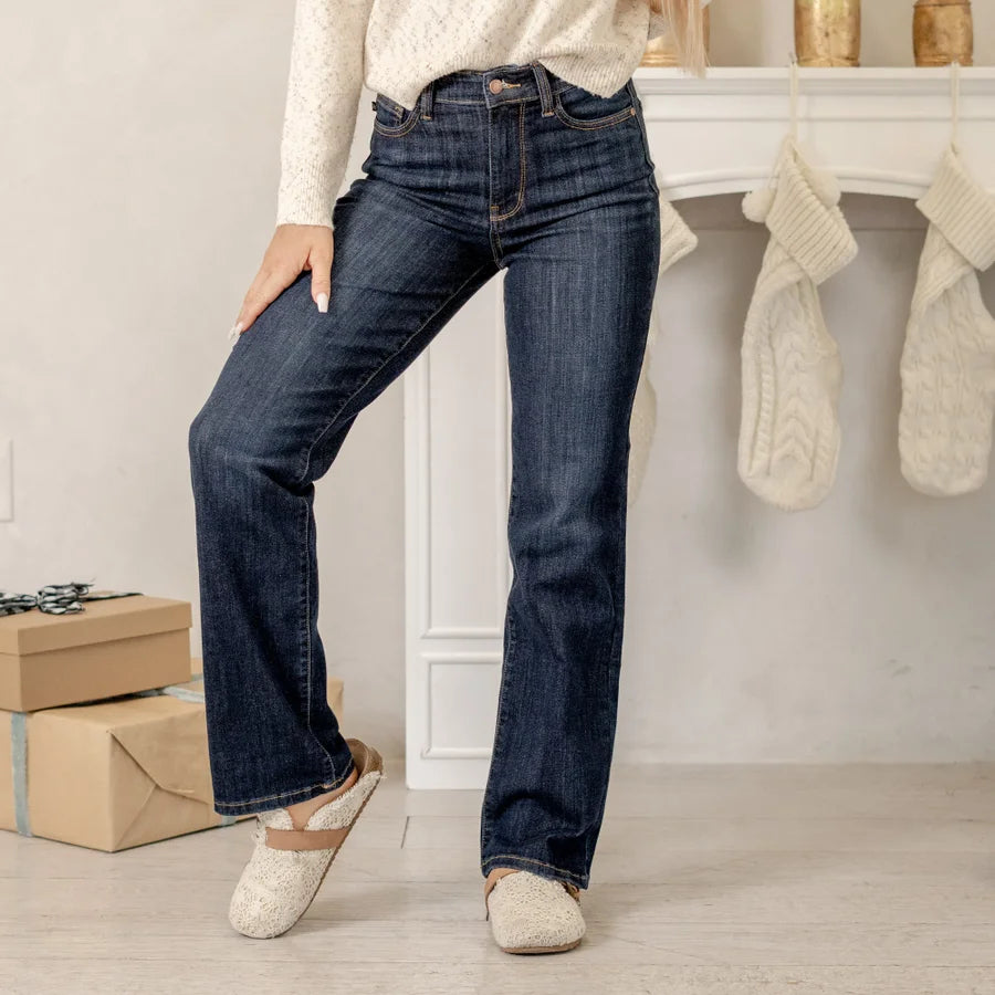 All You Need Judy Blue Straight Jeans