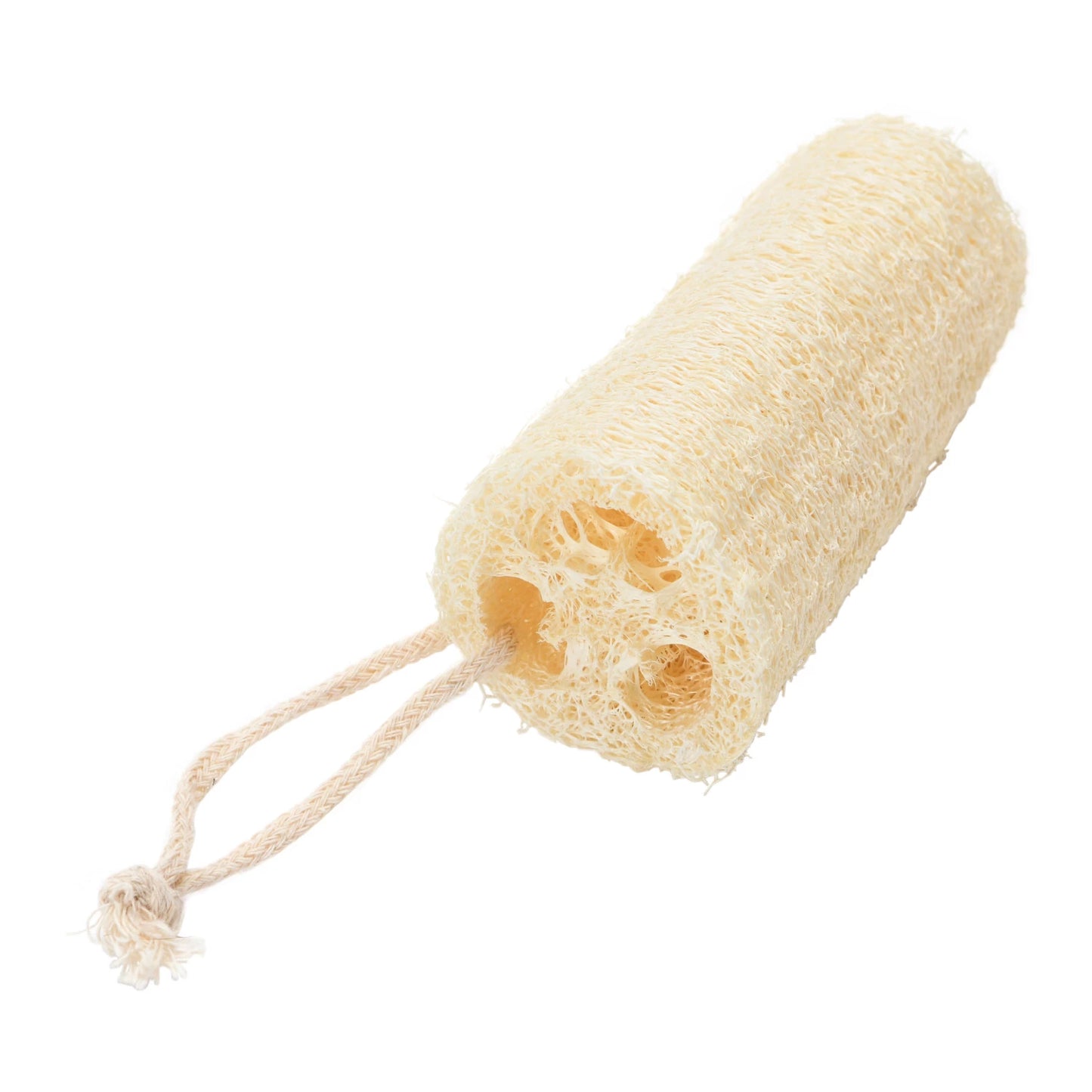 Loofa Brush with Cotton Rope Hanger