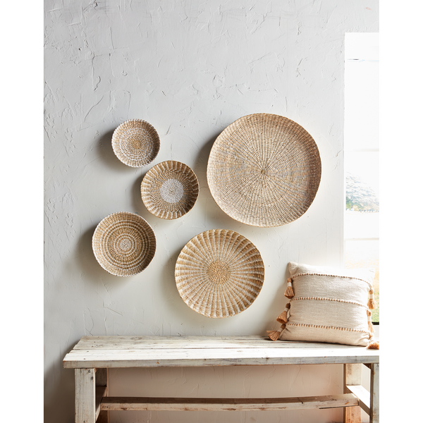 Large Neutral Wall Baskets