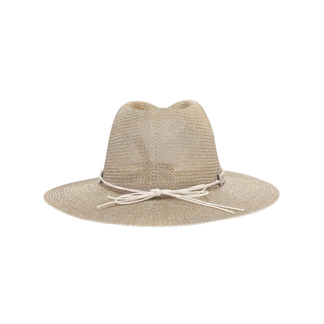 Metallic Panama C.C Sun Hat