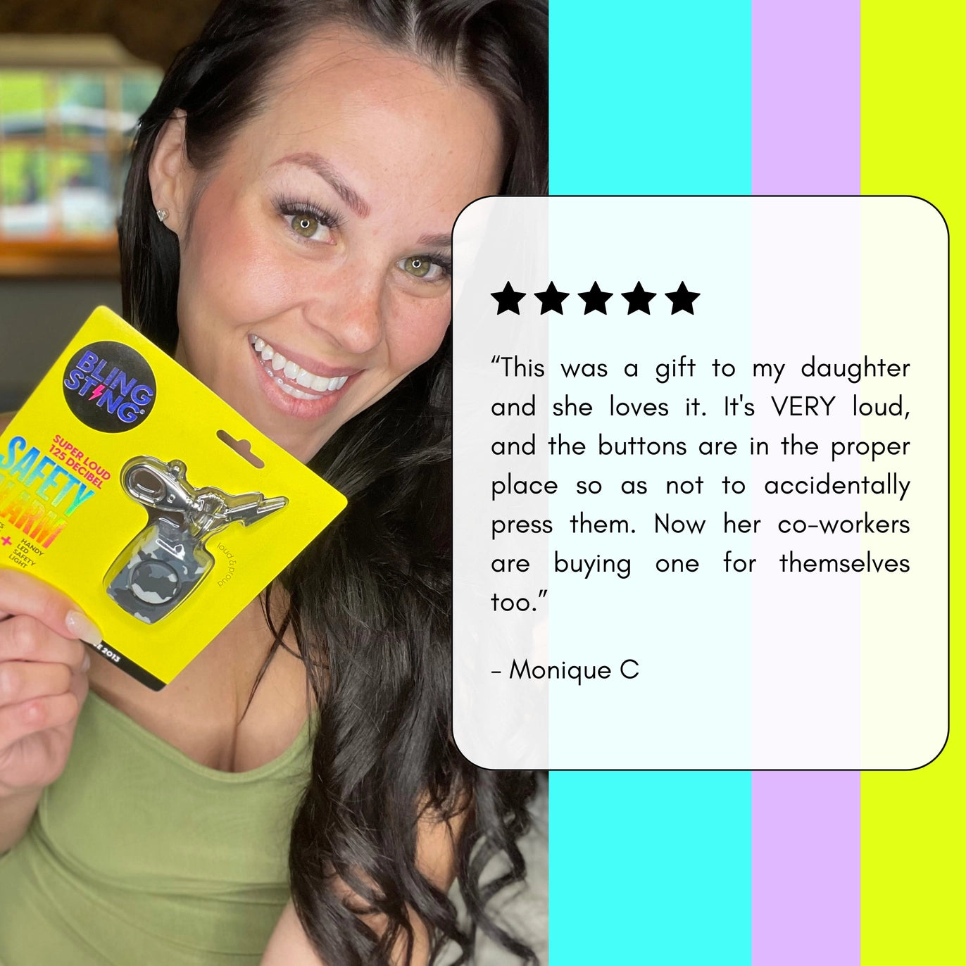 Mini Personal Alarm | Ombre