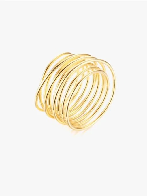 Call You Up Minimalist Stackable Ring