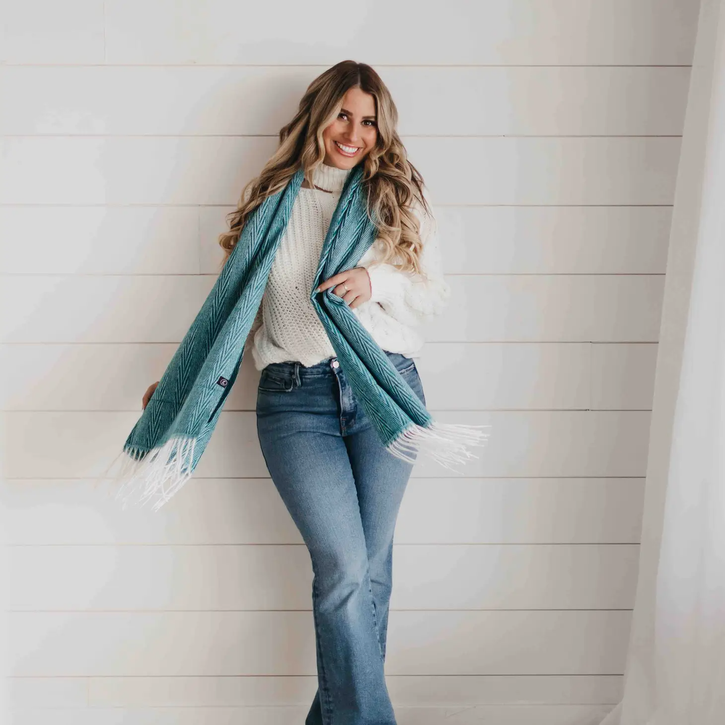 Cozy Couture Fringe Scarf -