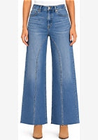 1822 High Rise Wide Leg W/Razor Hem