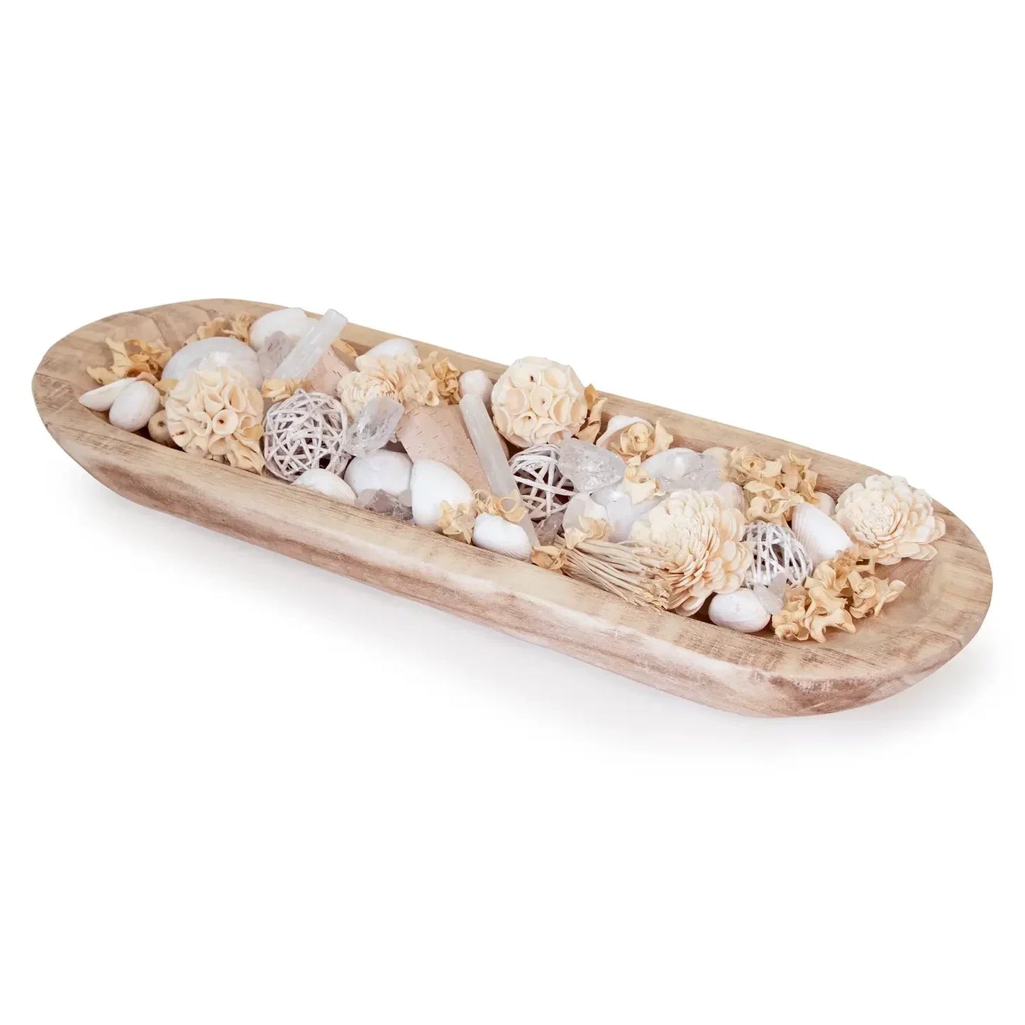 Paulownia Wood Dough Bowl