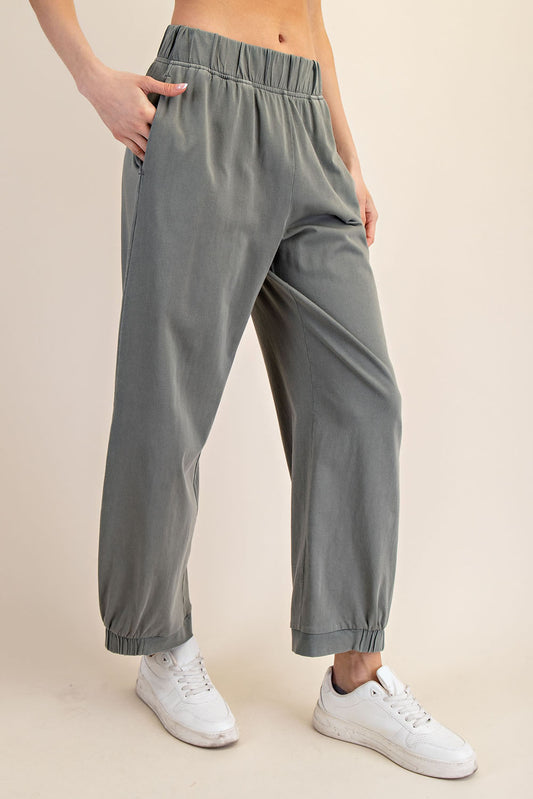 Mineral Washed Relaxed Fit Lounge Pants