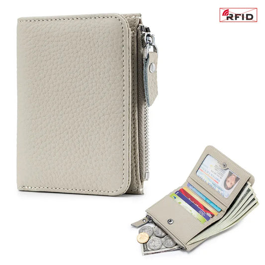 Genuine Leather Mini Wallet