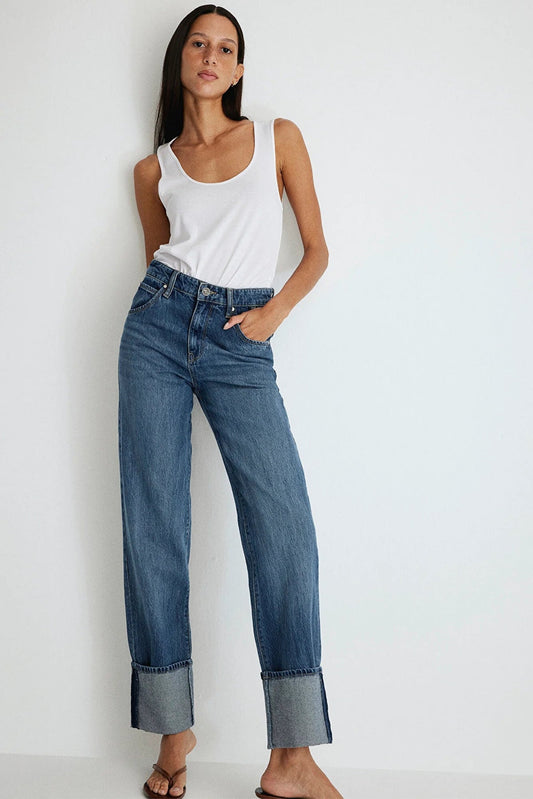 Mavi Savannah Cuffed Shaded Classic Blue