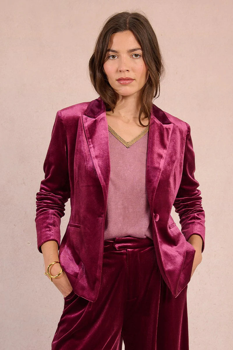 Velvet Luxe Blazer