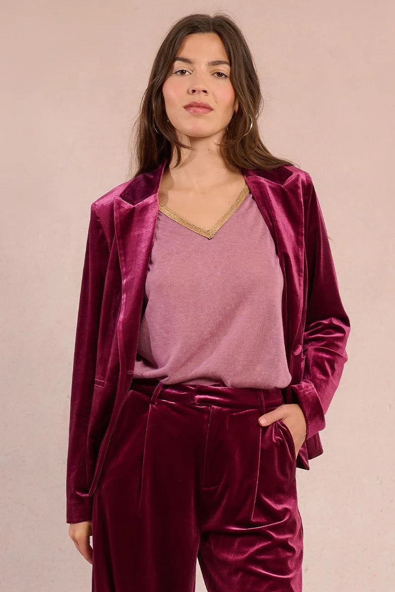 Velvet Luxe Blazer