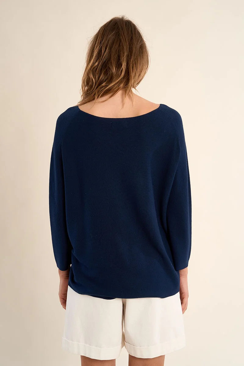 Fine Gauge Knit Spring Sweater Top