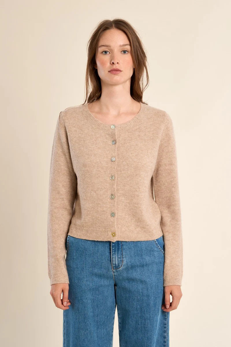 Knit Button Down Cardigan