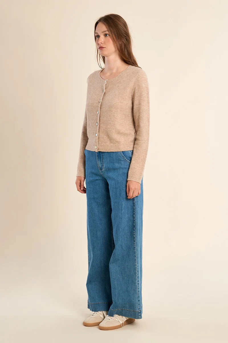 Knit Button Down Cardigan