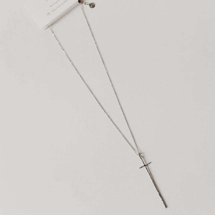 Modern Cross Necklace