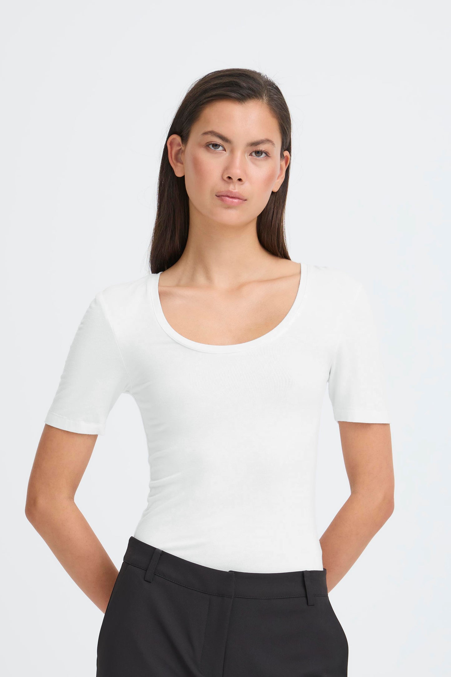 Classic Scoop Neck Tee