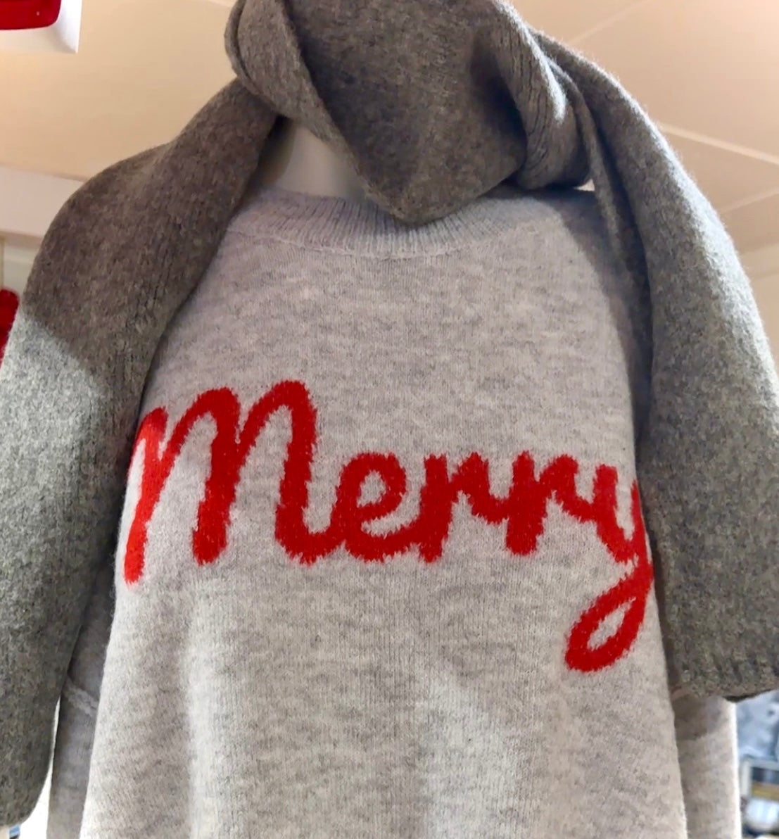 Merry Mock Neck Sweater
