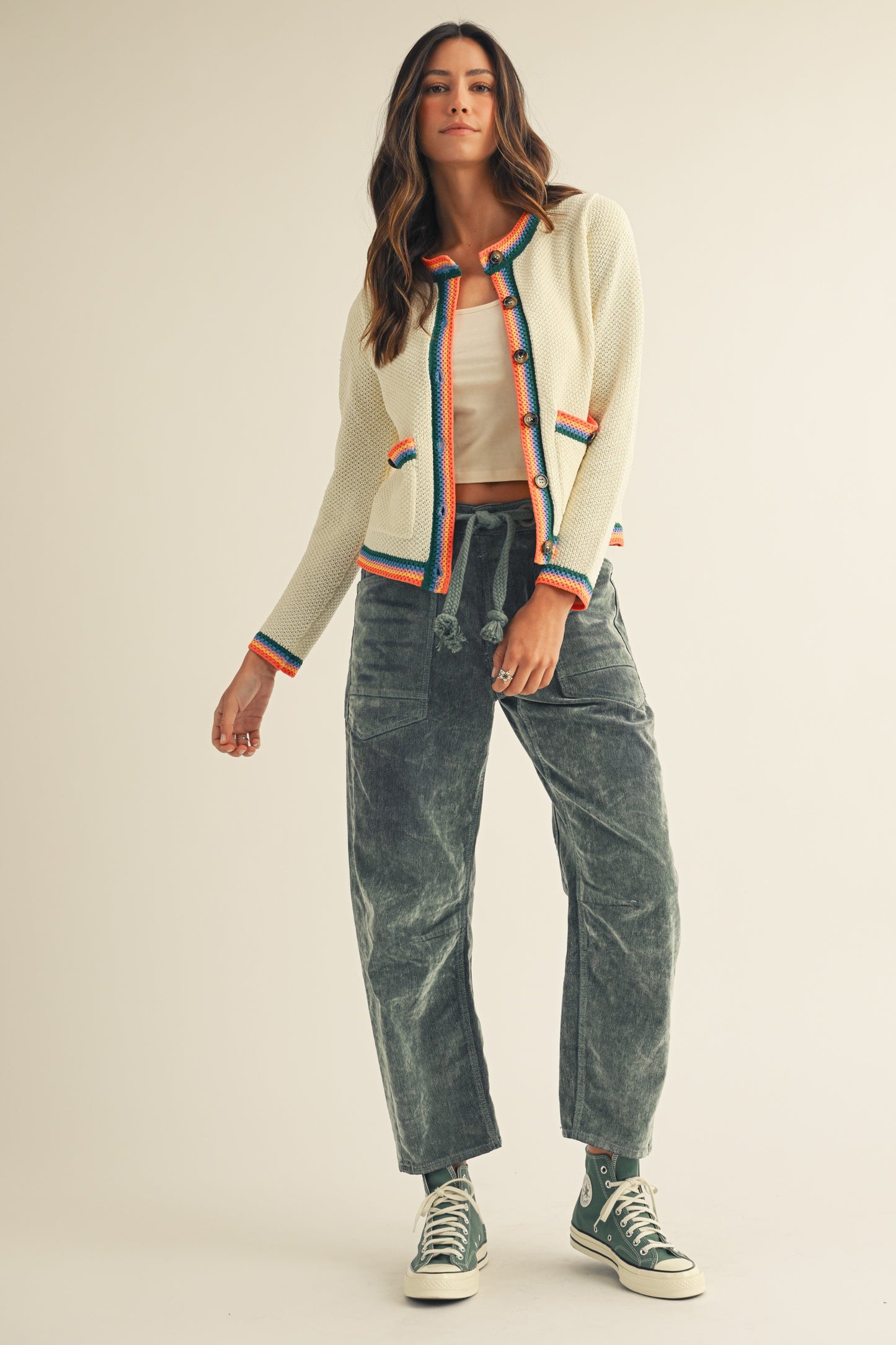 Knit Pocket Cardigan