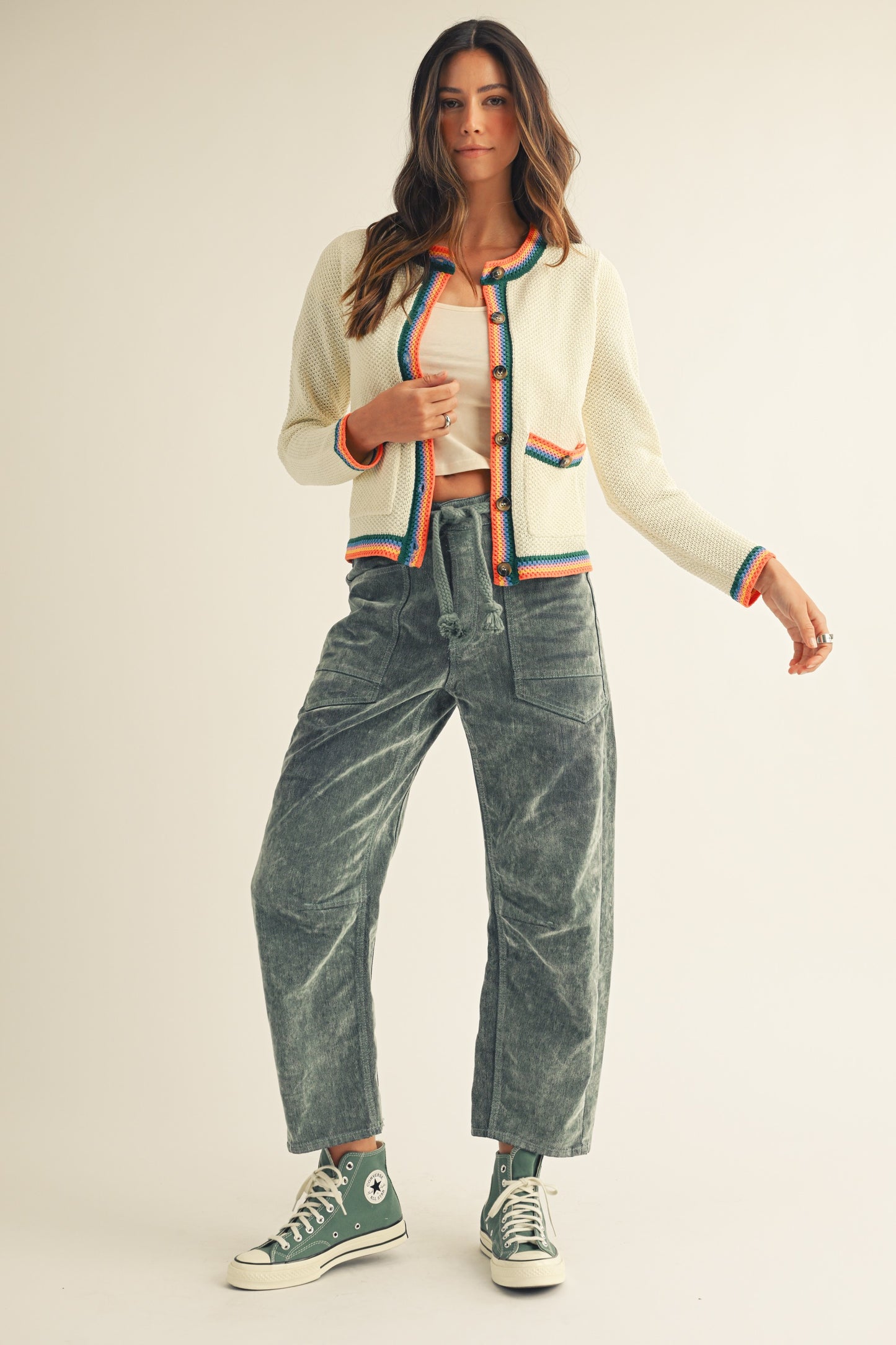 Knit Pocket Cardigan