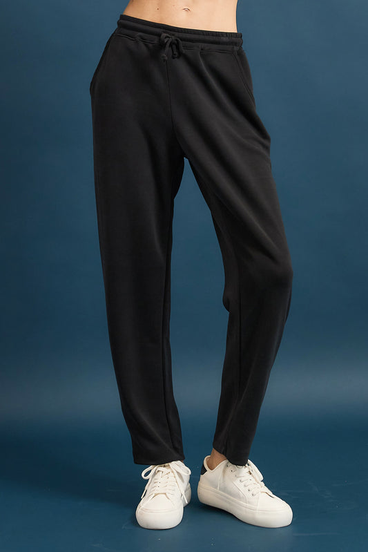 Buttery Soft Front-tie Cropped Pants