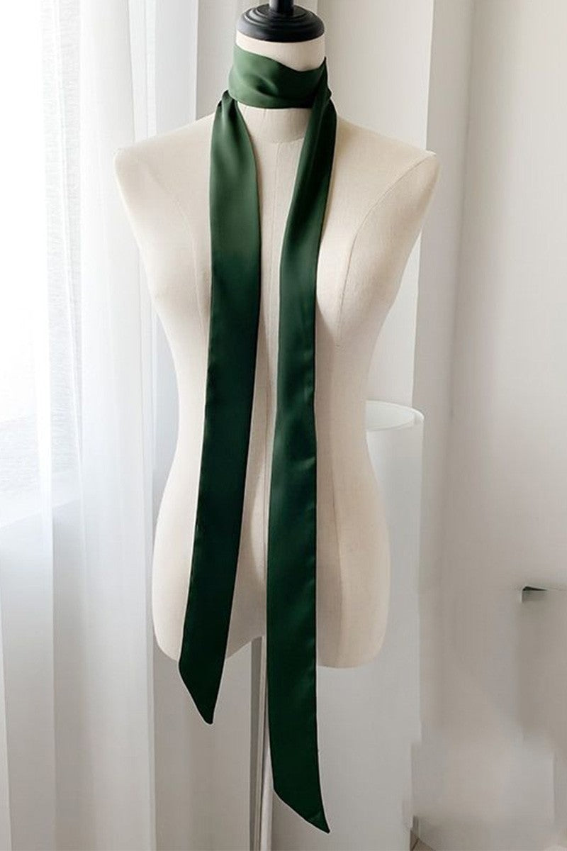 Satin Multi-Wear Ribbon Scarf