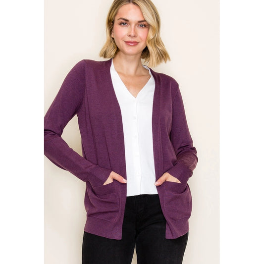 2FER V Neck Sweater Cardigan