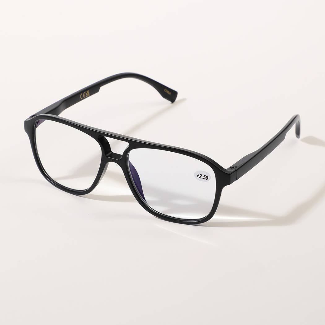 Round  Blue Light Blocking Reading Glasses