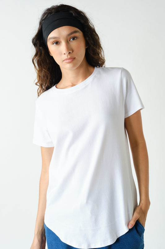 Soft Curve Pima Cotton Tee