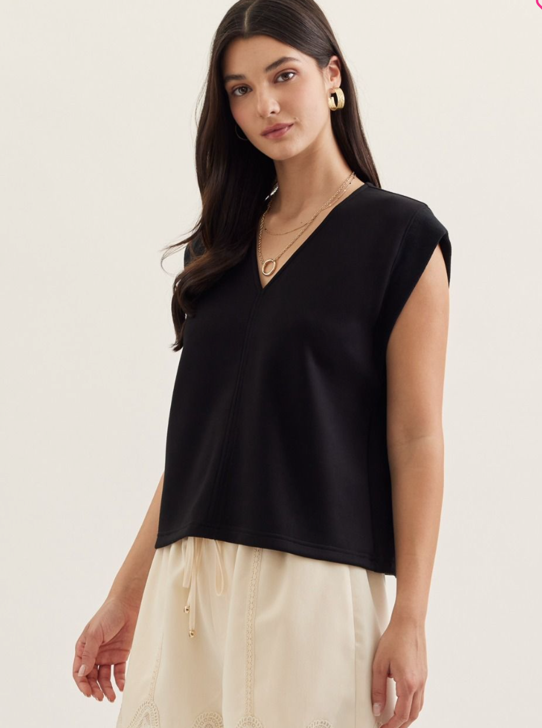 Essential Cap Sleeve Top