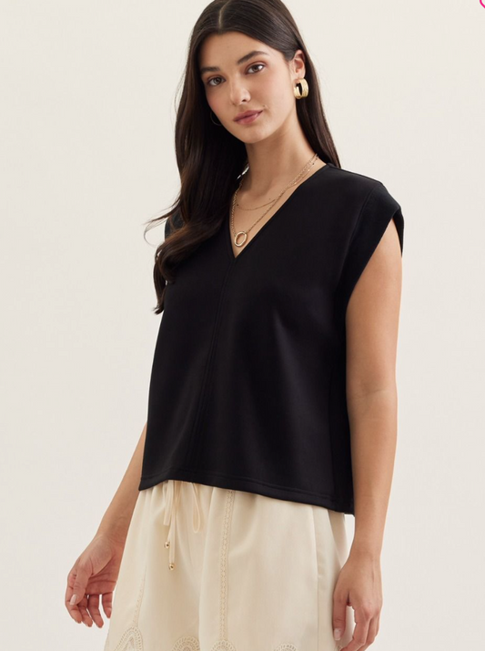 Essential Cap Sleeve Top