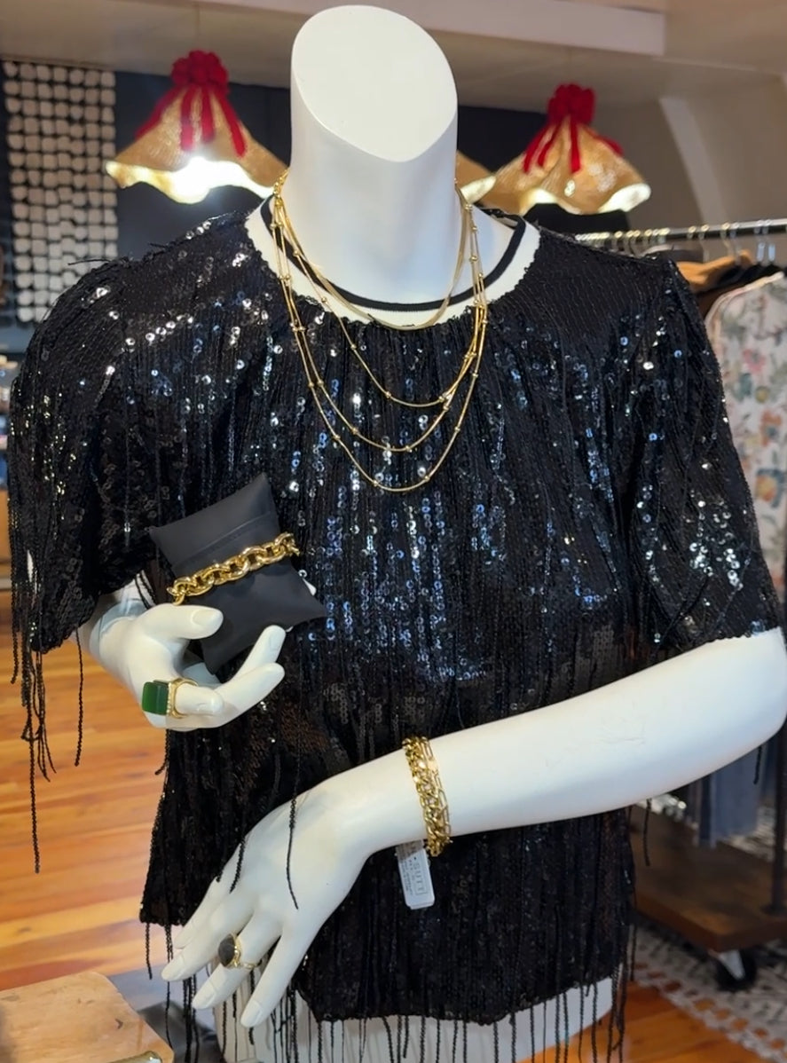 THML Sequin Blouse