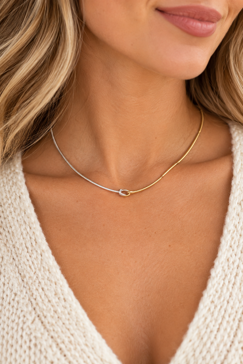 Square Knot Water Resistant Necklace