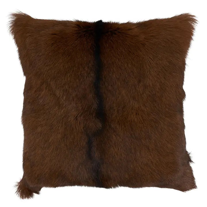 Genuine Goat Fur Pillow