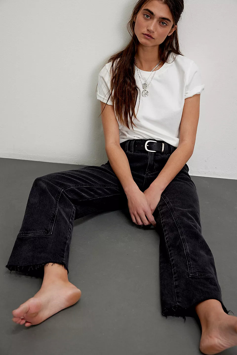 We The Free Risk Taker Mid-Rise Jeans