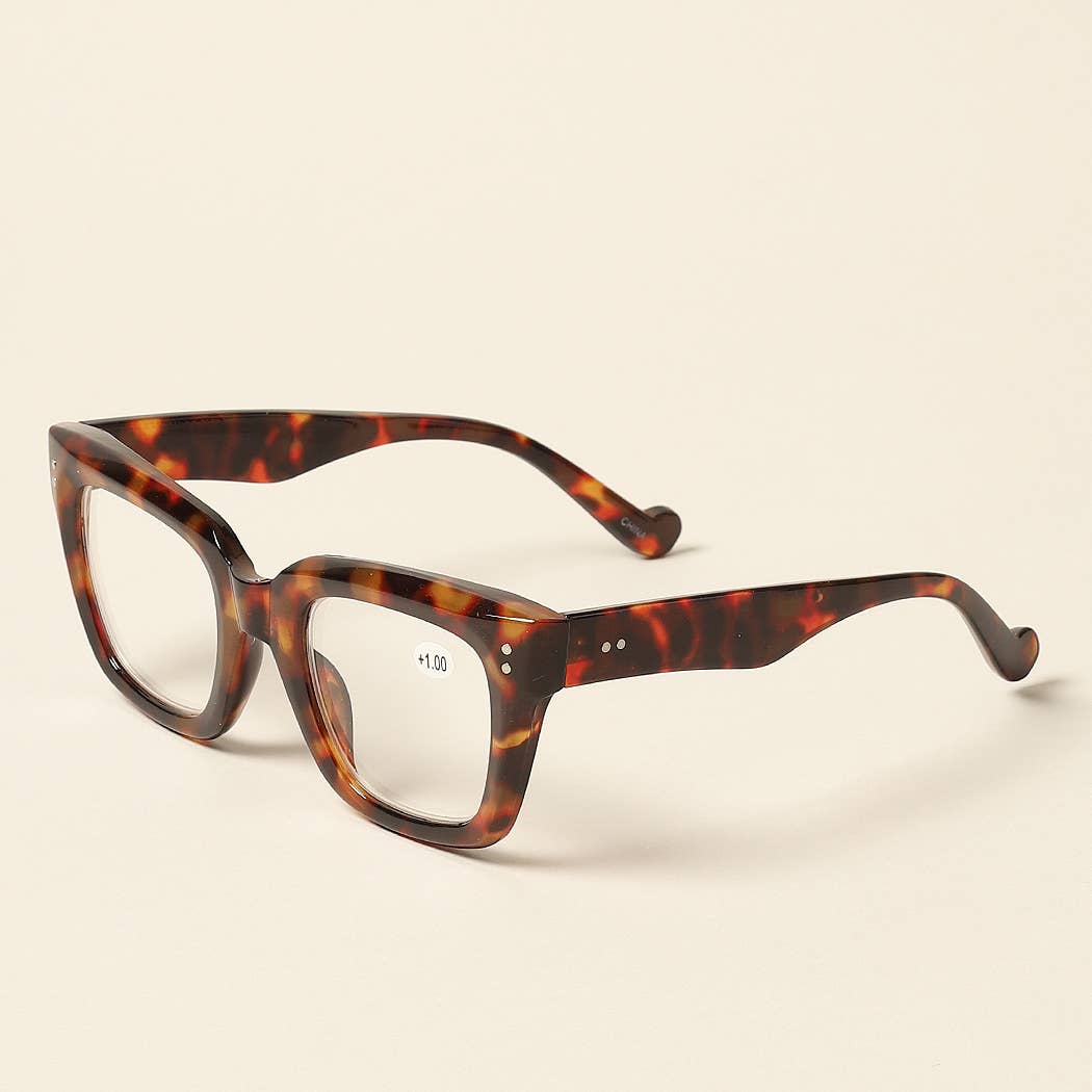 Women's  Oversized Square Reading Glasses