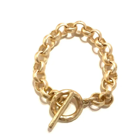 Paula – Chunky Bracelet with Toggle
