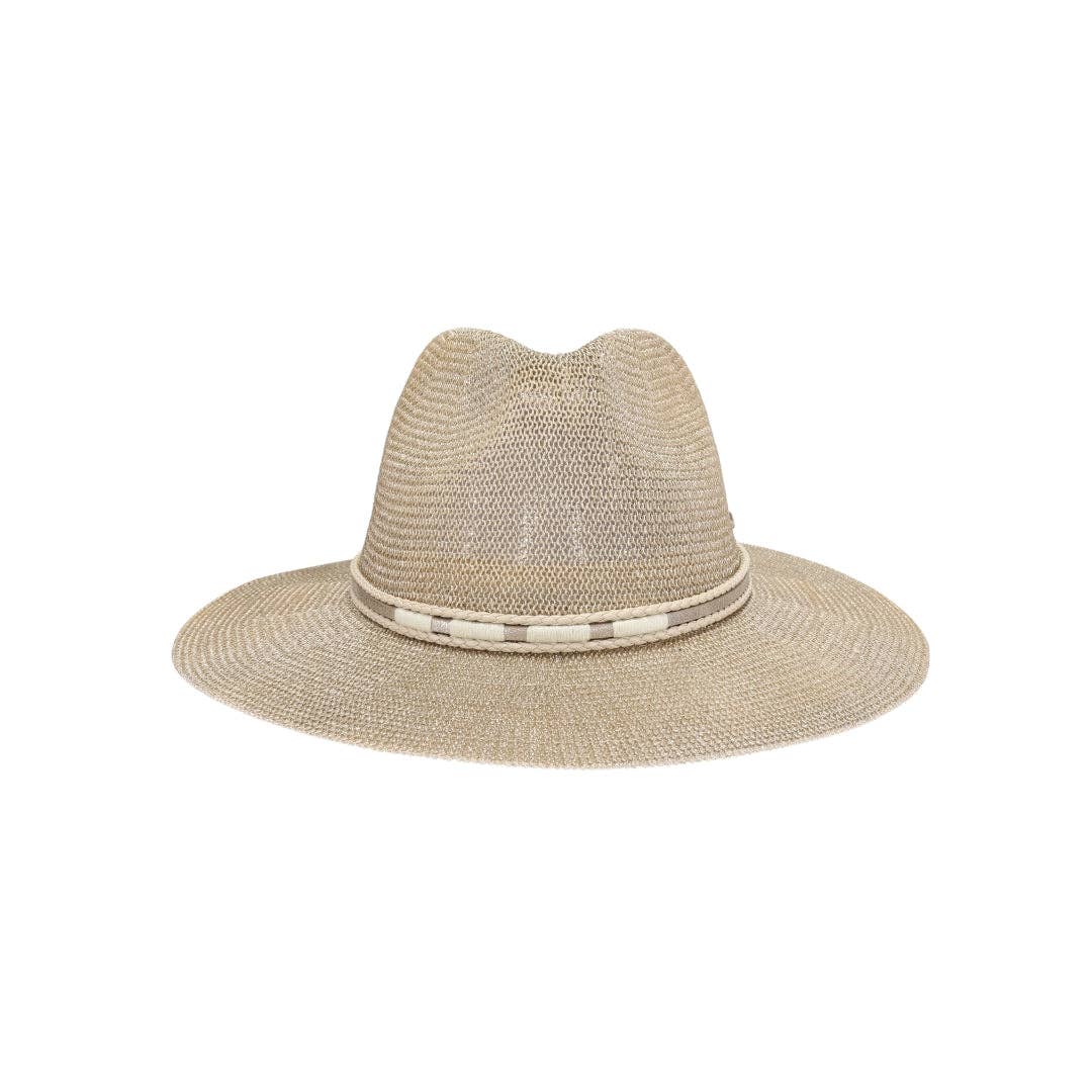 Metallic Panama C.C Sun Hat
