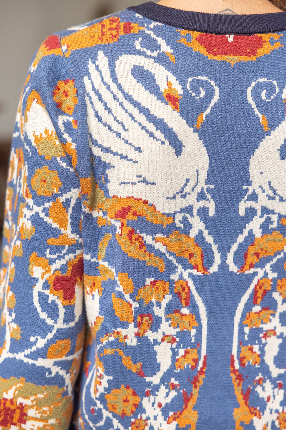 Winter Swans Sweater