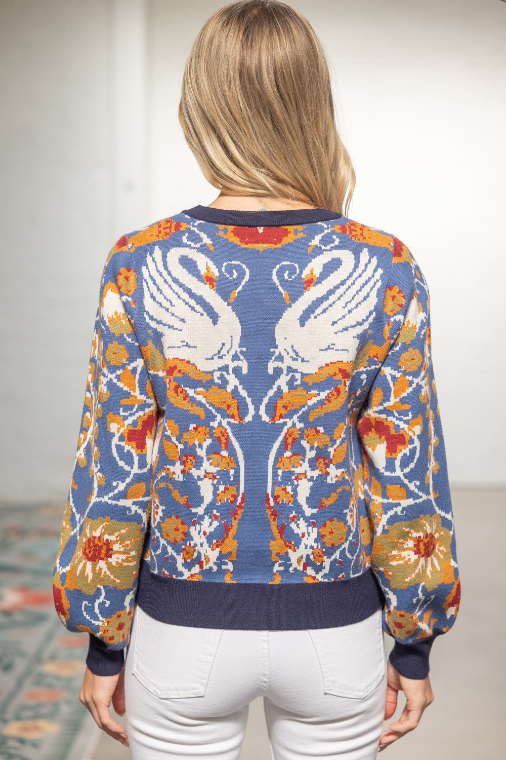 Winter Swans Sweater