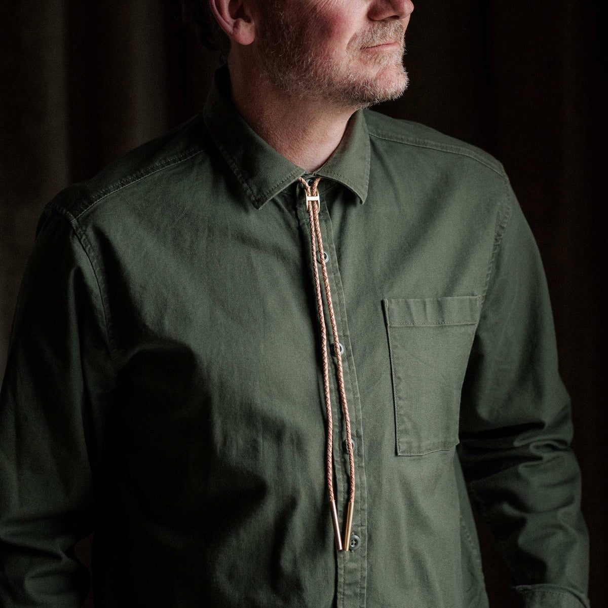Shepherd Bolo Tie // Brass