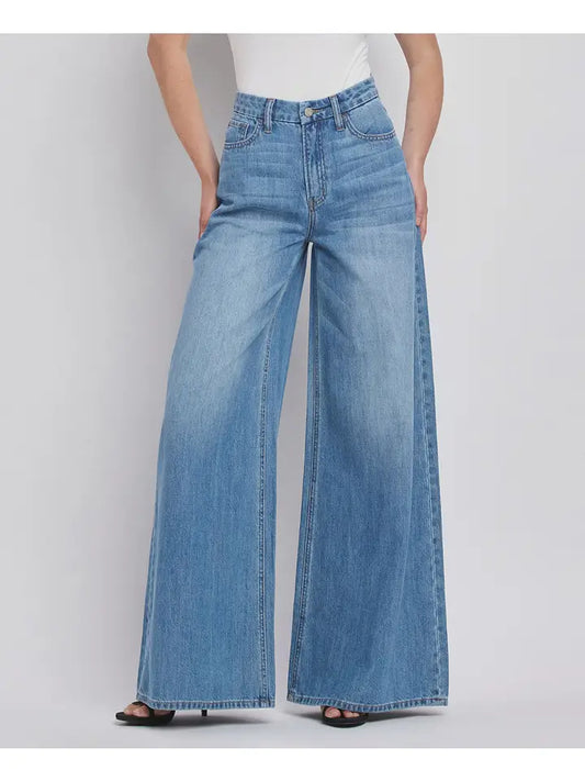 VERVET Super High Rise Wide Leg Jeans