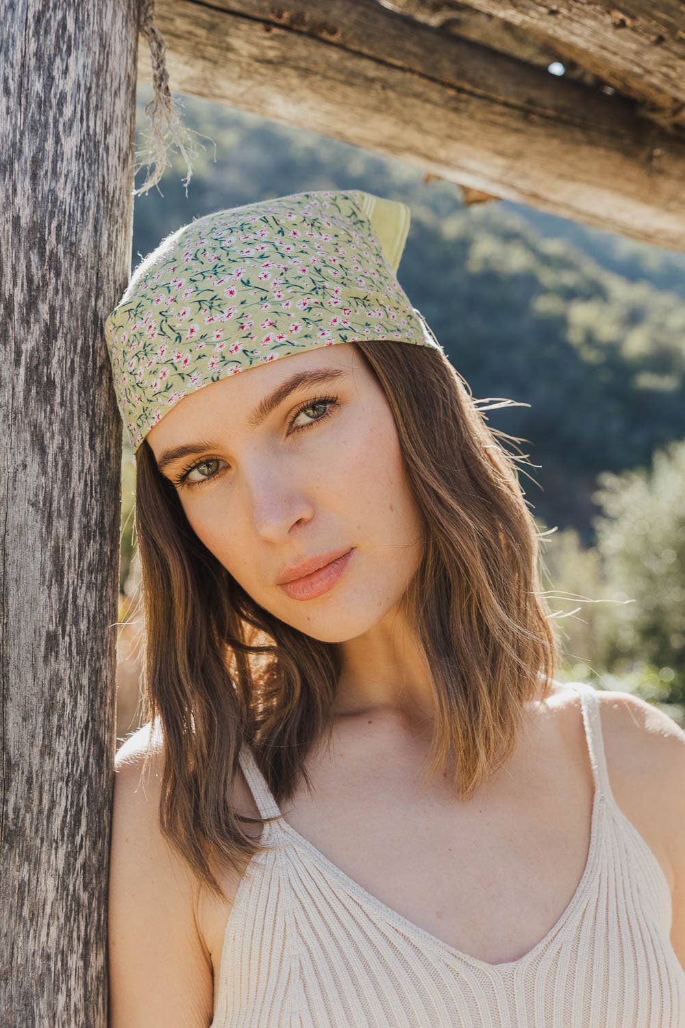 Floral Cotton Bandana