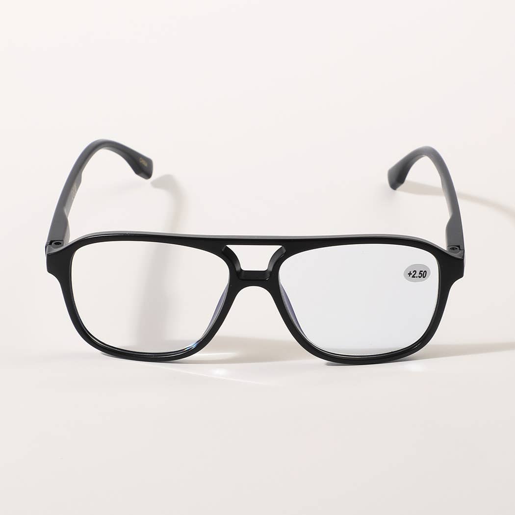 Round  Blue Light Blocking Reading Glasses