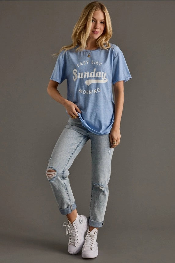 Easy Like Sunday Morning Tee