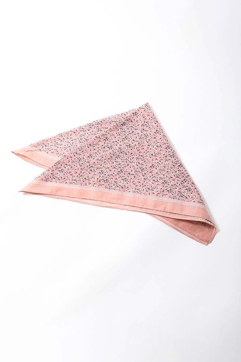 Floral Cotton Bandana
