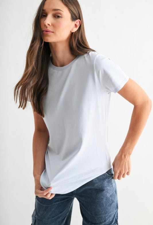 Soft Curve Pima Cotton Tee
