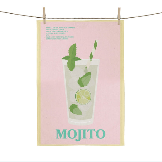 Printed Cocktail Kitchen Towels